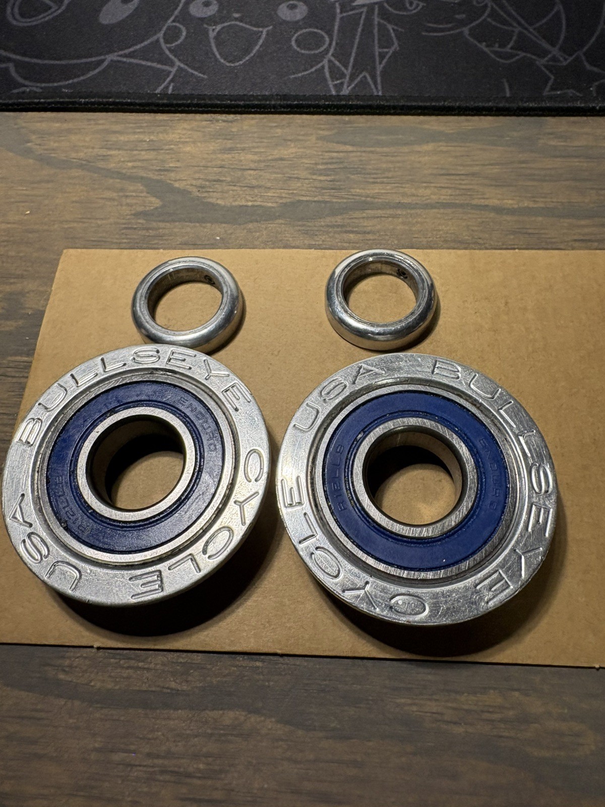 BULLSEYE  American Bottom Bracket Used 110mm ,BMX, GT, Hutch