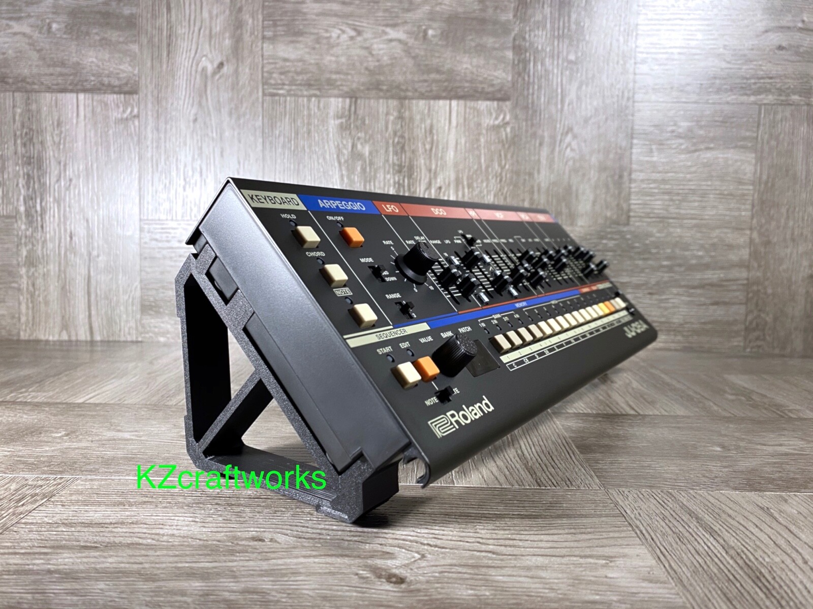 45º Angle Stand for Roland Boutique Series Desktop Modules - BLACK - US Seller