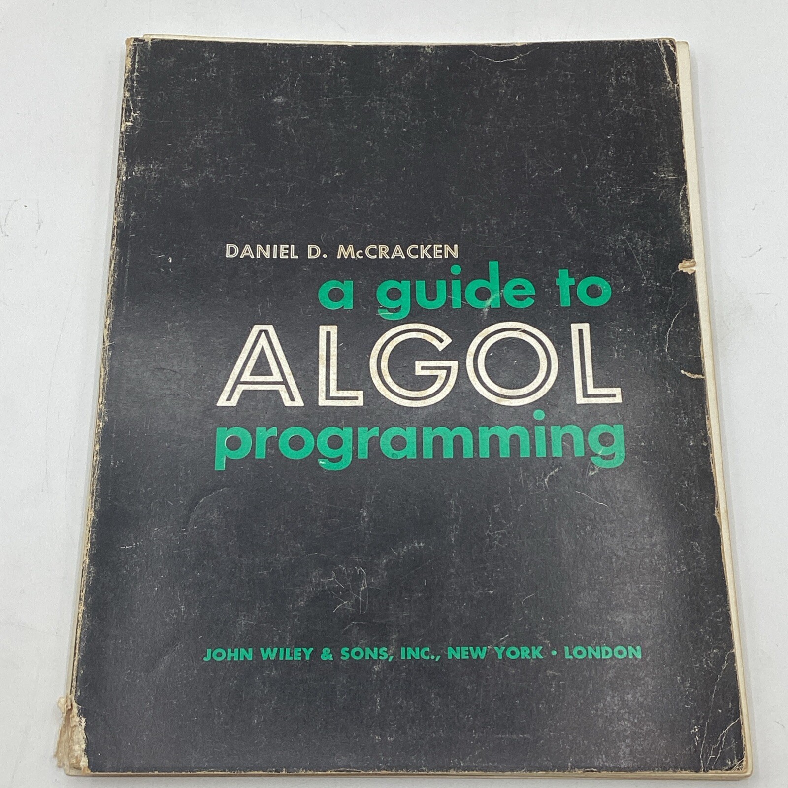 Guide to Algol Programming by Daniel D. McCracken (Trade Paperback)