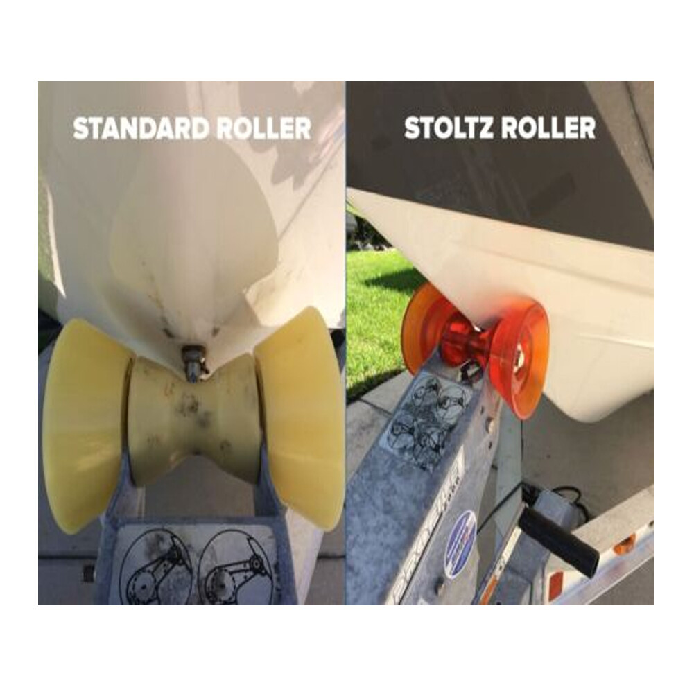Boat Trailers 3.5" For Shoreland'r Polyurethane Bow Roller With Bells Bolt