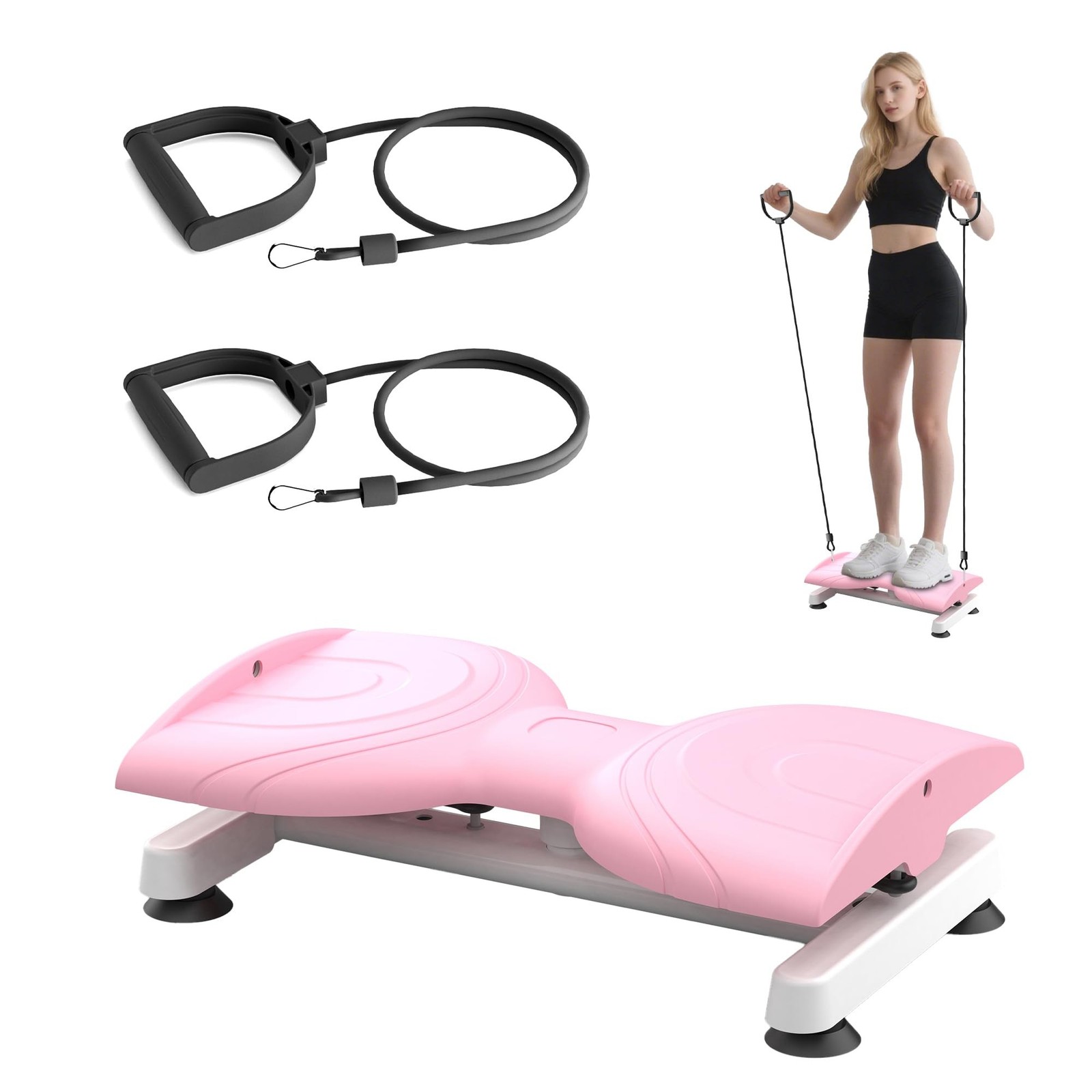 Waist Twister Board,Ab Machine with 300 lbs Weight Capacity,Abs Workout for S...