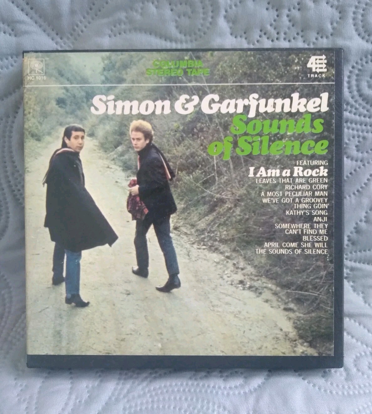 Simon & Garfunkel sounds of silence Reel To Reel Tape 3-3/4 IPS 4 track Columbia
