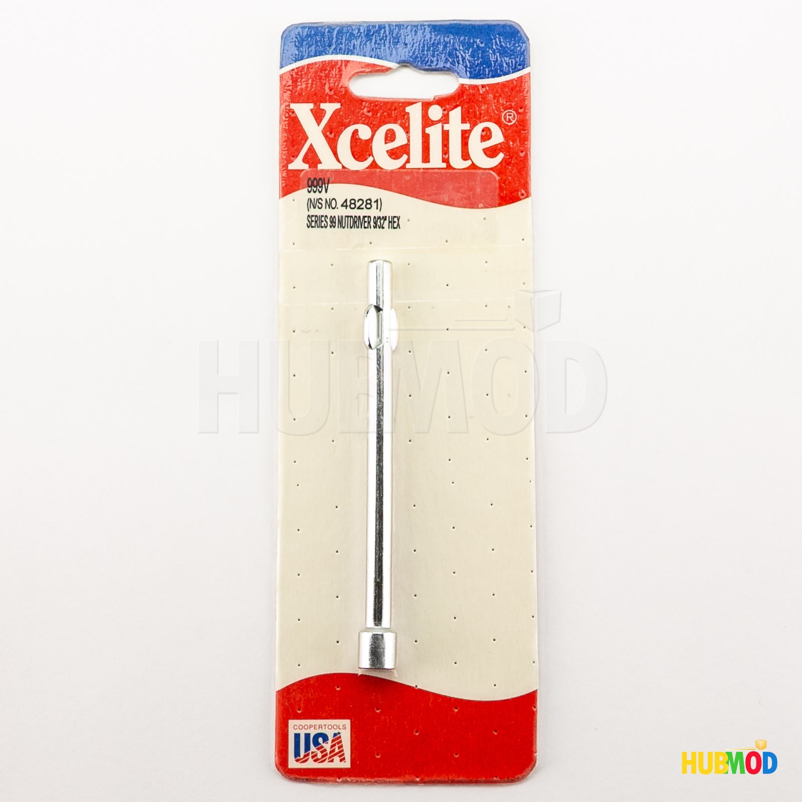 NEW Xcelite Series 99 Nutdriver Blade 9/32" HEX Hollow Shaft 999V 999 (48281)