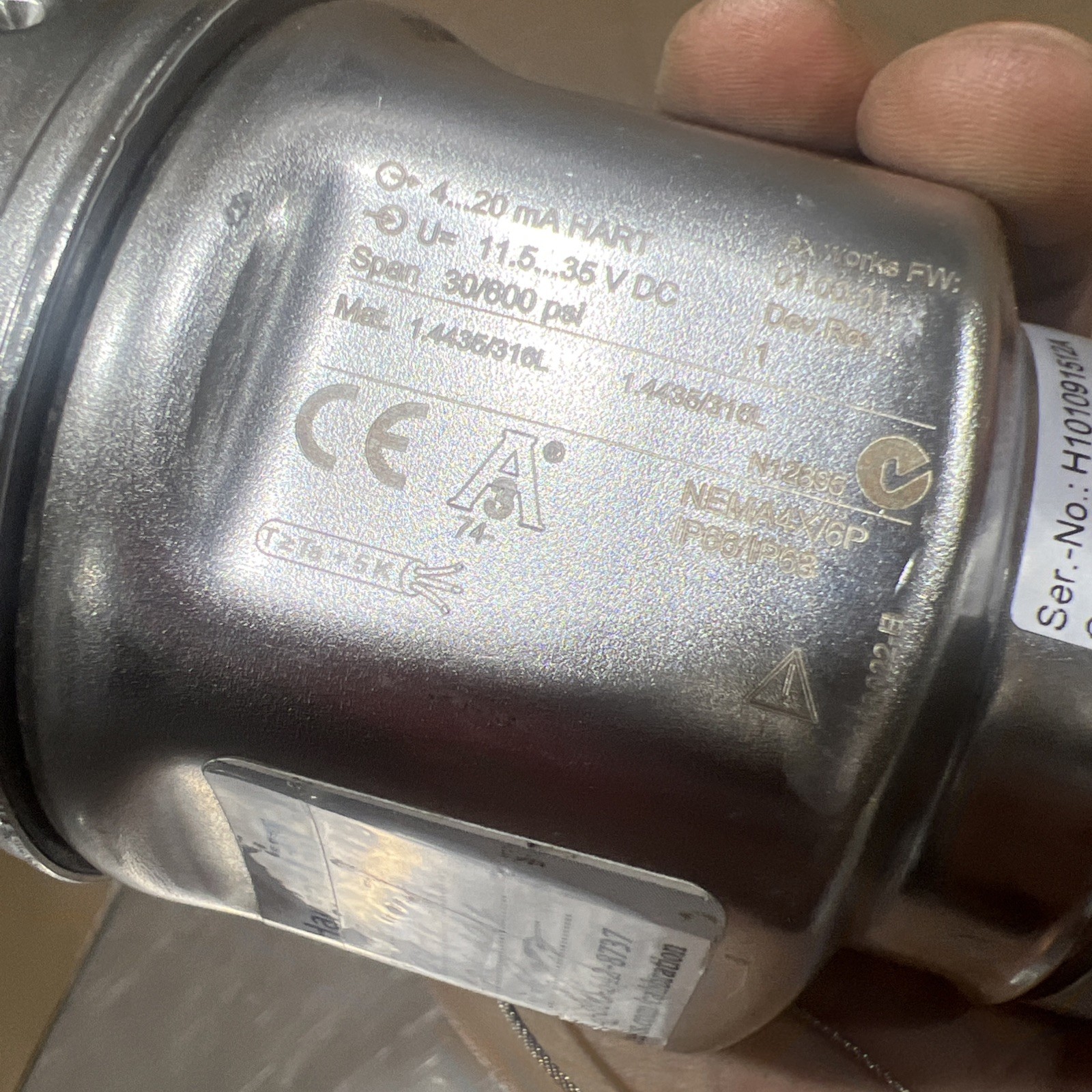 ENDRESS & HAUSER PMP55-19D07/0 Used Surplus