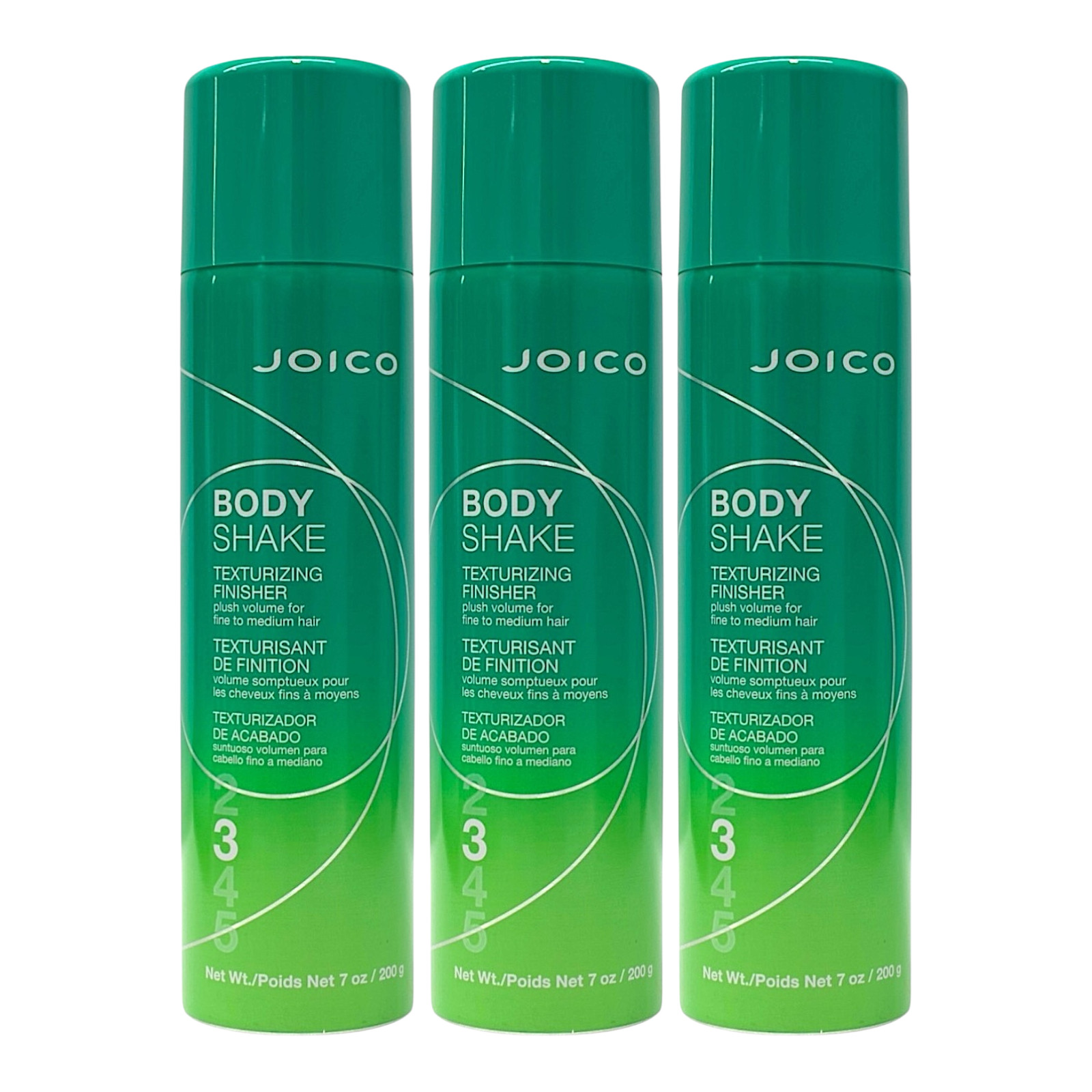 Joico Body Shake Texturizing Finisher 7 Oz (Pack of 3)