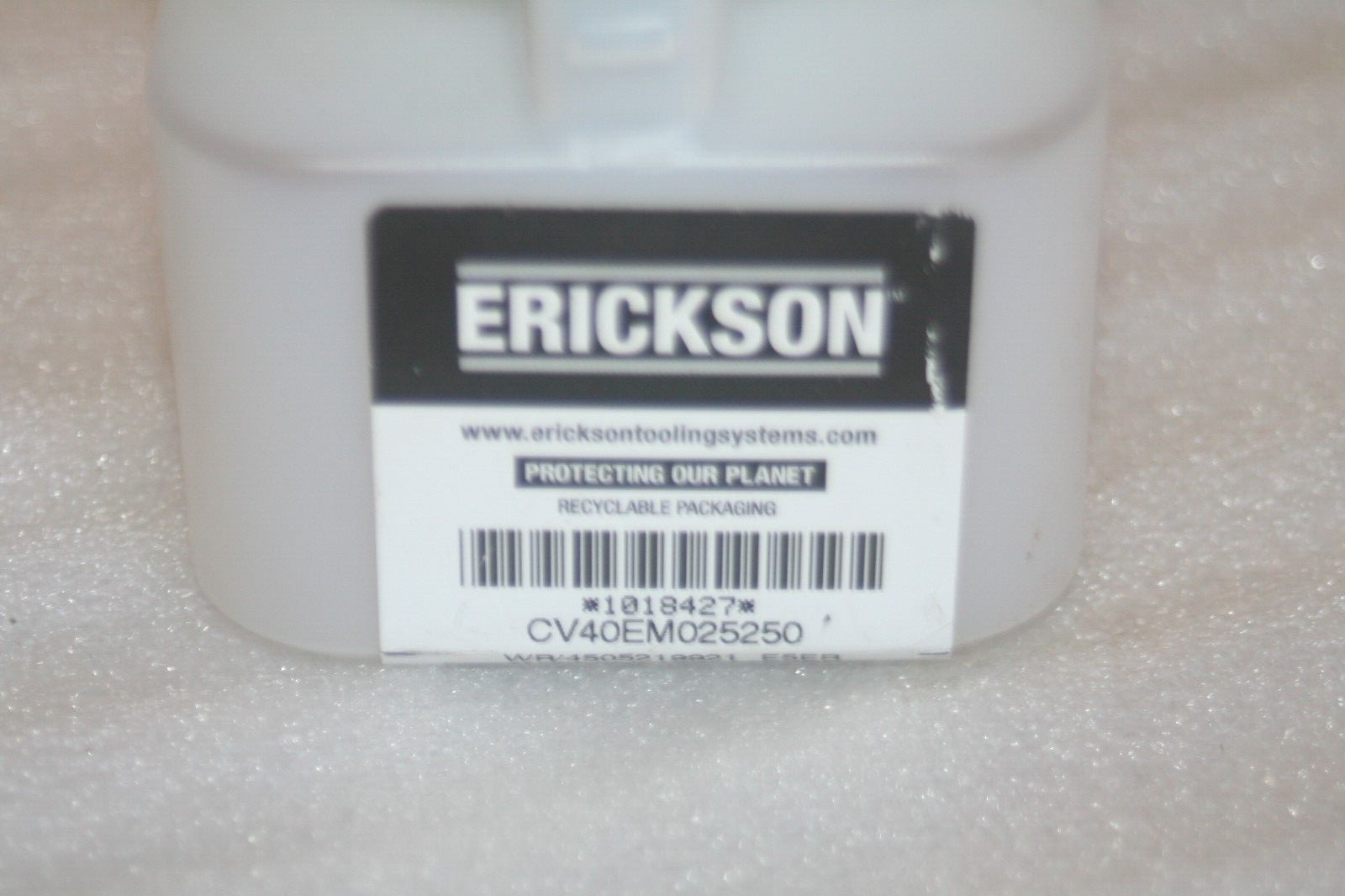 ERICKSON CV40EM025250 1/4" CAT40 END MILL ADAPTER 1018427 * NEW *