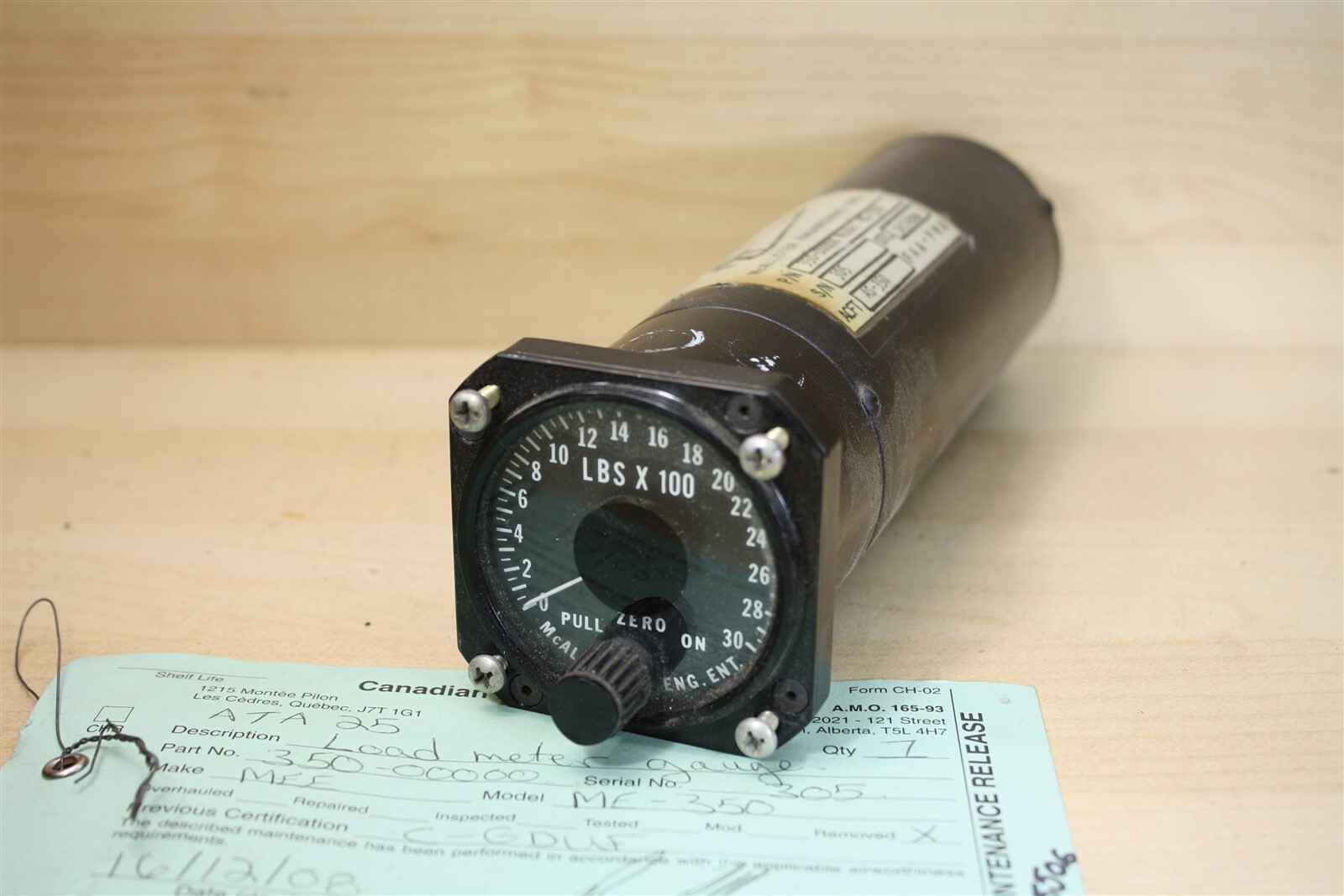 ME-350 Sling Load Indicator - McAllister 350-00000 (Eurocopter)