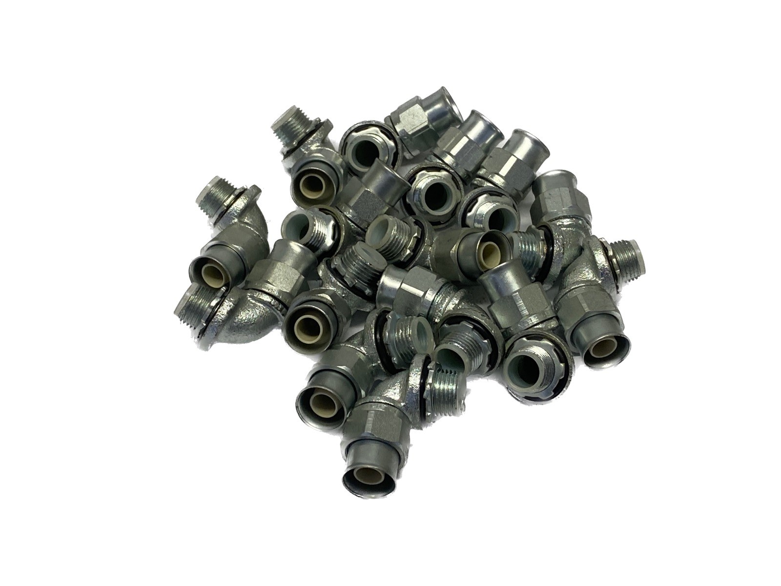 (15) NOS Appleton 3/8” NPT 90° Liquidtight NM STNM Conduit Fittings STNM9038