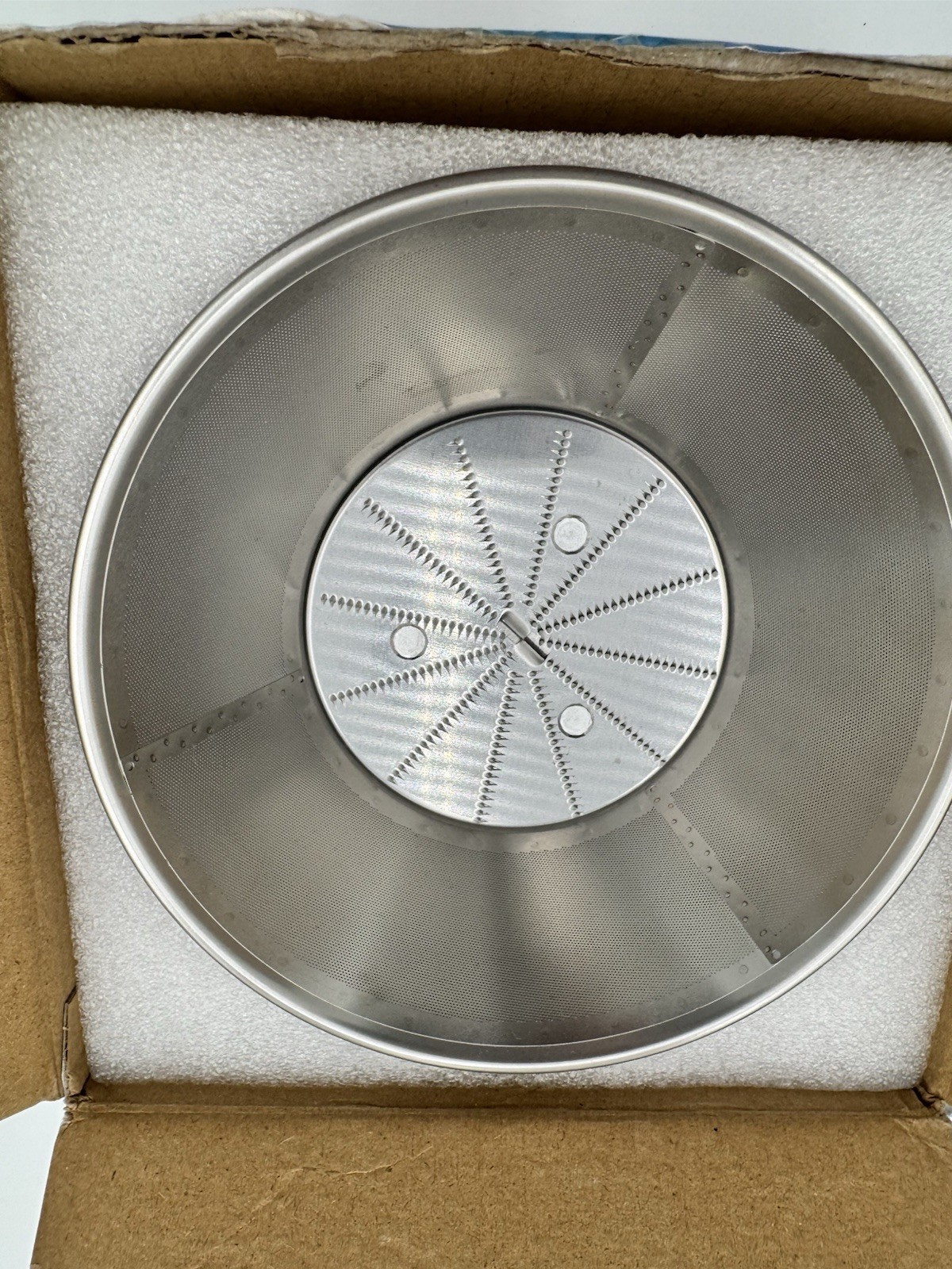 Impresario USA Replacement Blade for Juicer Mesh Bowl,Cutter&Base 6”x2.3/4 New