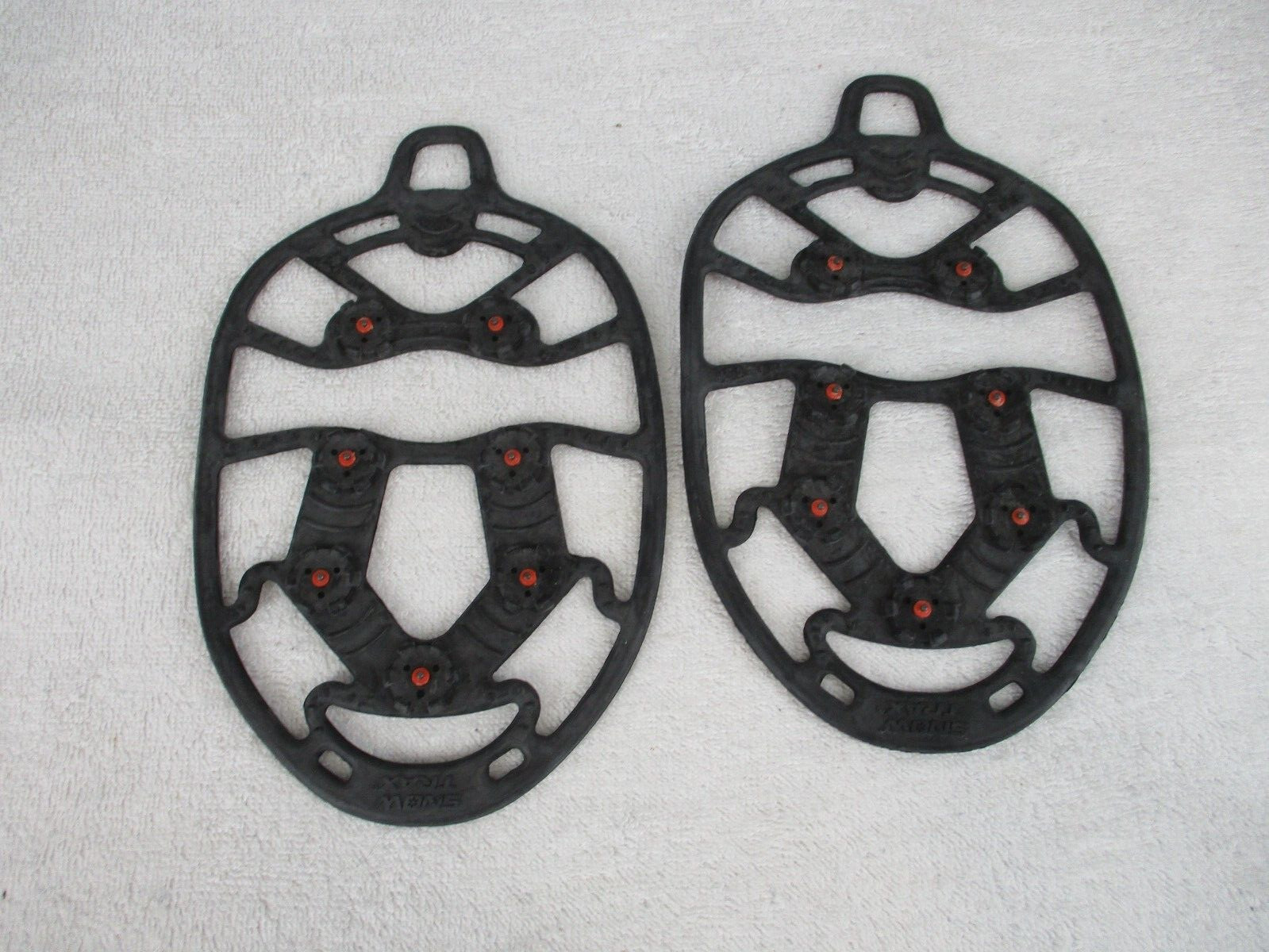 Snow Trax Unisex Snow Shoes Foot Traction Snow Ice Black Size L/XL