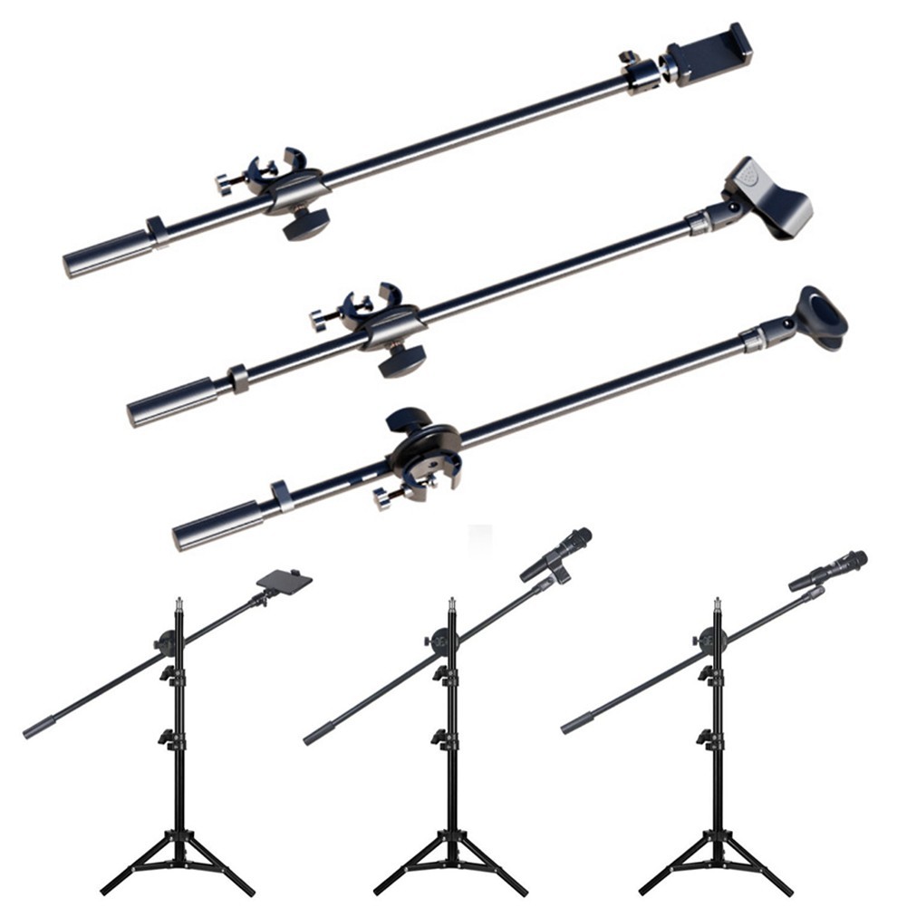 Mic for stand Musical Instruments Adjustable Clamp Boom Arms For 60-100mm for