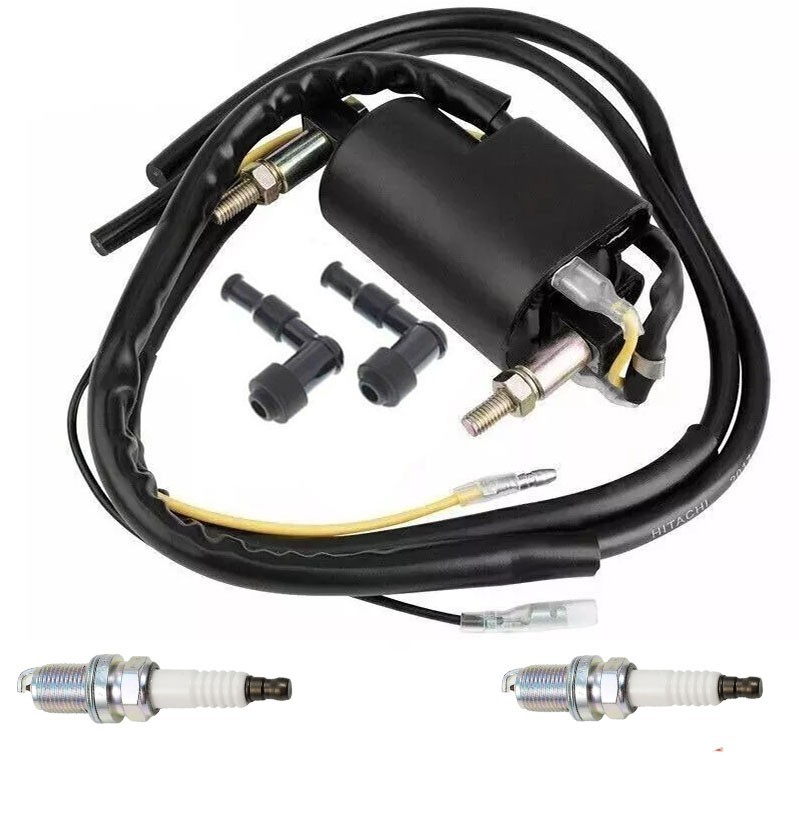 Ignition Coil + Spark Plug Cap For Honda CL160 CL175 Scrambler / 1966-1973