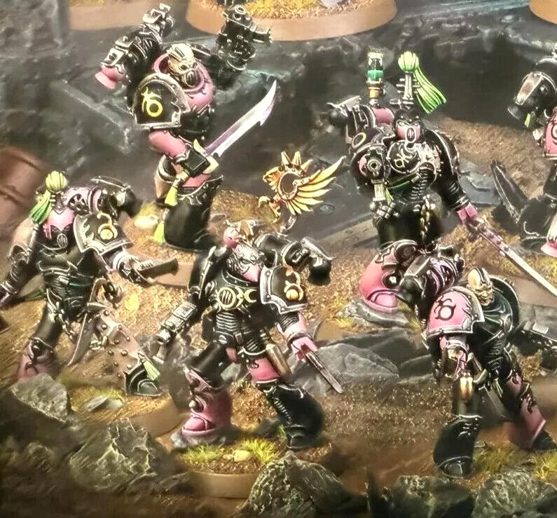 Emperor's Children 5  Tormentors / Infractors from Army Box Set Warhammer 40K