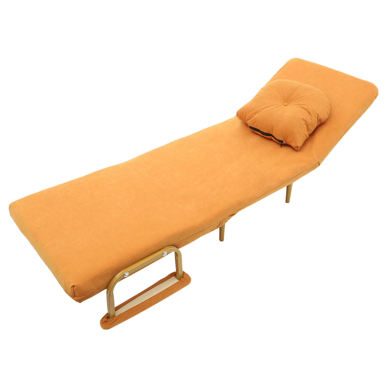 3 IN 1 Convertible Sofa Bed Folding with Pillow & 5-Position Adjustable Backrest