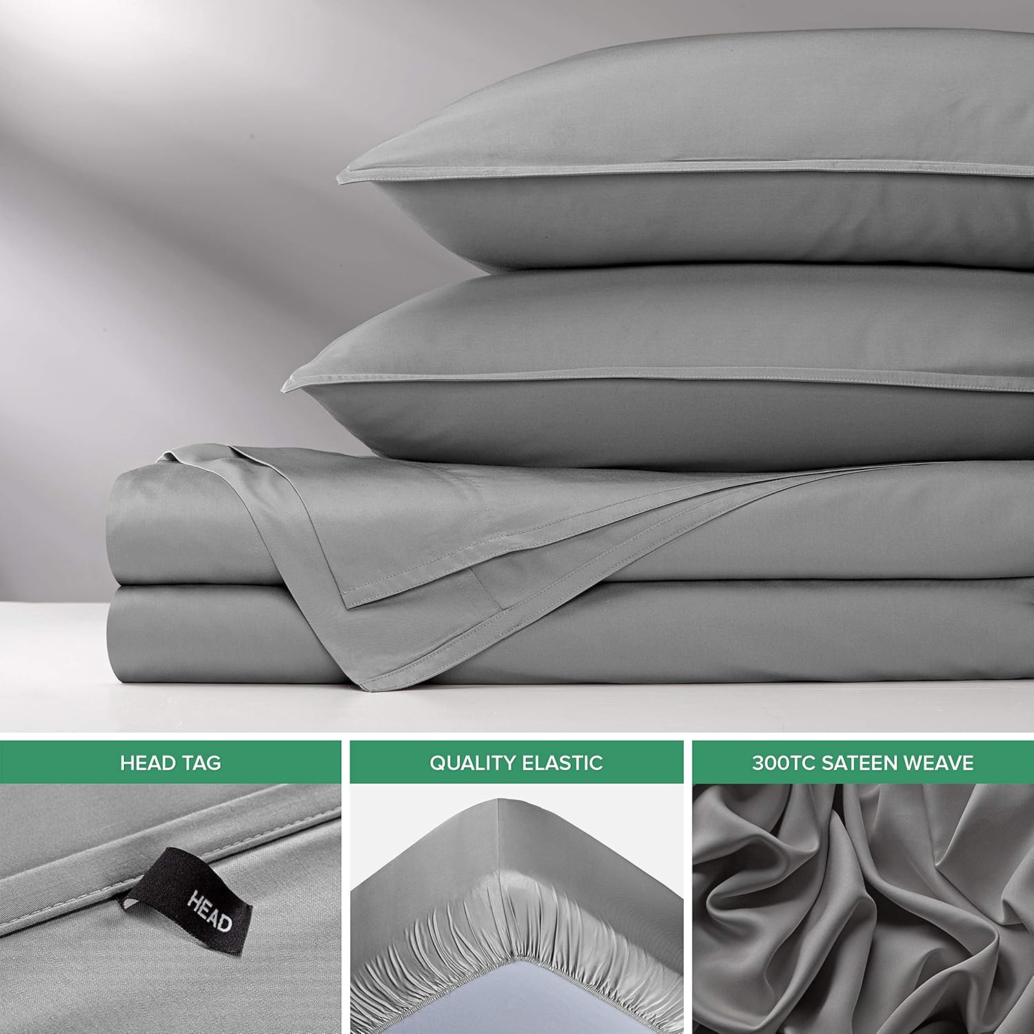 Twin Sheets by , Genuine 100% Organic Viscose Derived from Bamboo Bed Sheet Set,