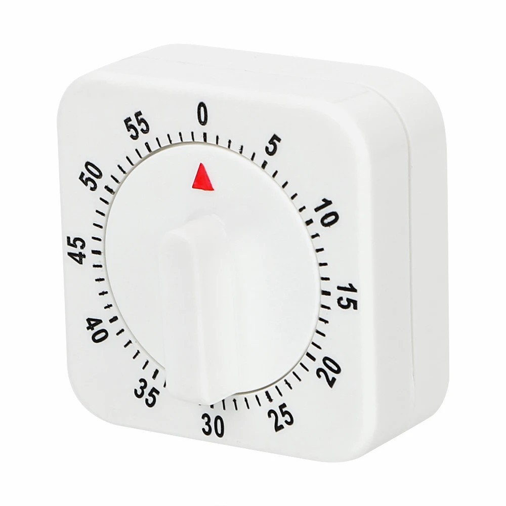 Mechanical Kitchen Timer 60Minute Click Alarm Egg Timer For Cooking Baking Study