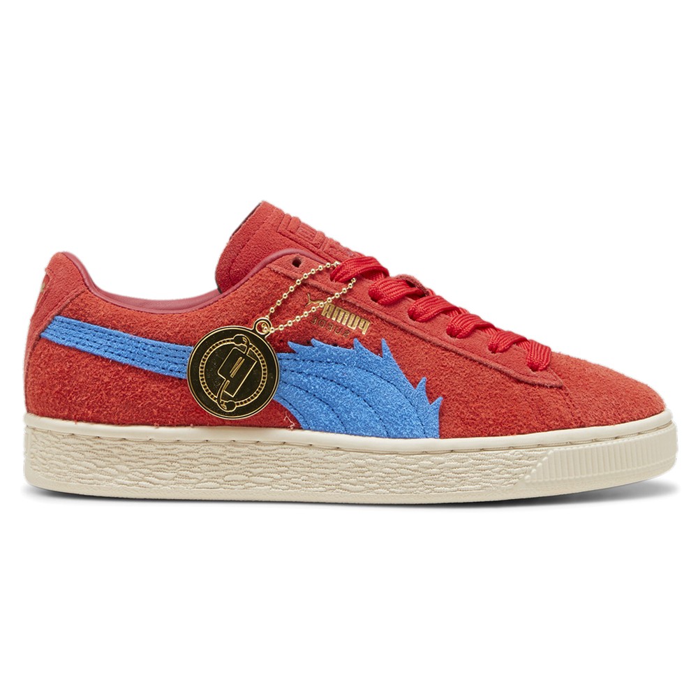 PUMA Suede Buggy X Op Lace Up Mens Red Sneakers Casual Shoes 39652001