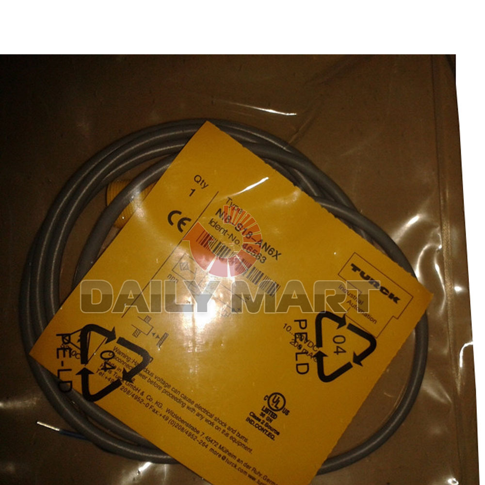 New Turck NI8-S18-AN6X 18mm Barrel Sensor Nonembeddable Potted-In 3-Wire DC NPN