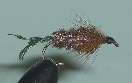 Lot of 6 Zug Bug Hand Tied Fly Fishing Flies Choice of Hook Size
