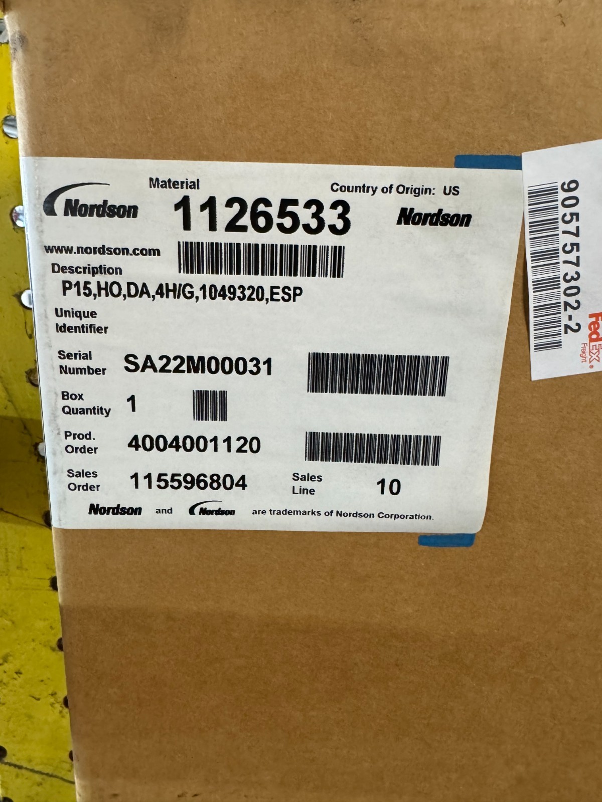 Nordson ProBlue 15 Glue Machine