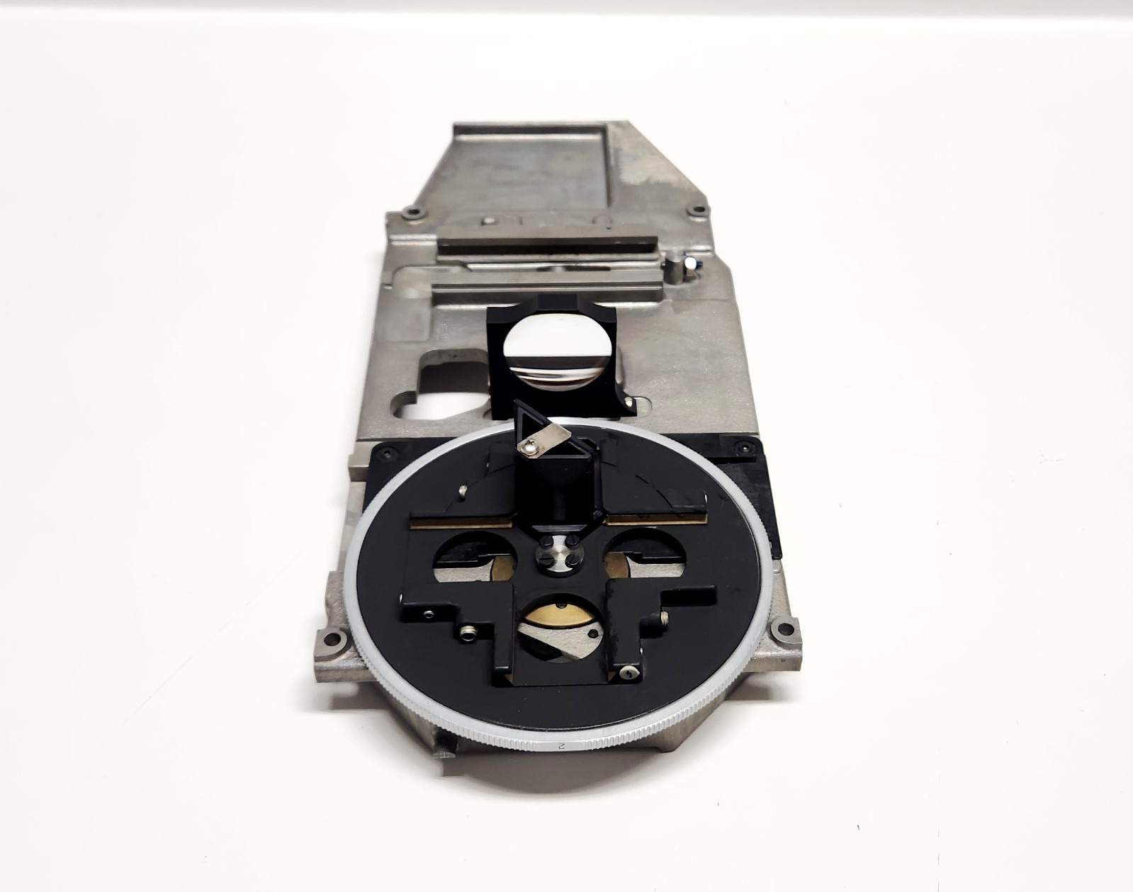 Leica Microscope Fluorescence Filter Cube Turret Attachment DMRB DMR DMRBE #2
