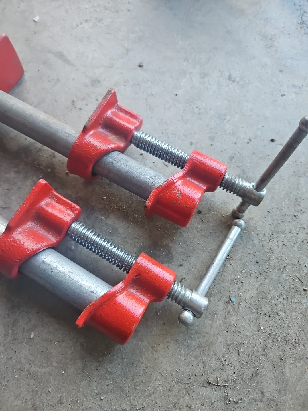 Vintage 1/2 Pipe Clamps
