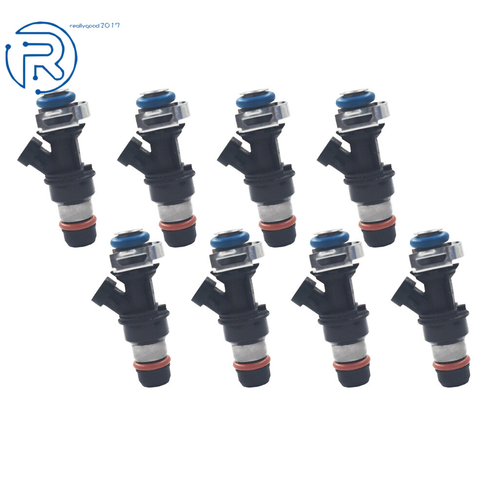 8pcs Fuel Injector for 1999-2007 GMC Chevy 4.8L 5.3L 6.0L w/o Flex Fuel 17113553