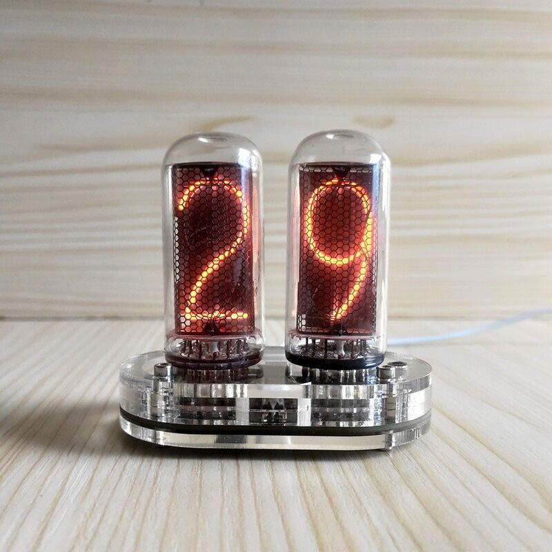 IN-18 2-Digit Nixie Tube Thermometer Creative Desktop Thermometer 2026 USA US