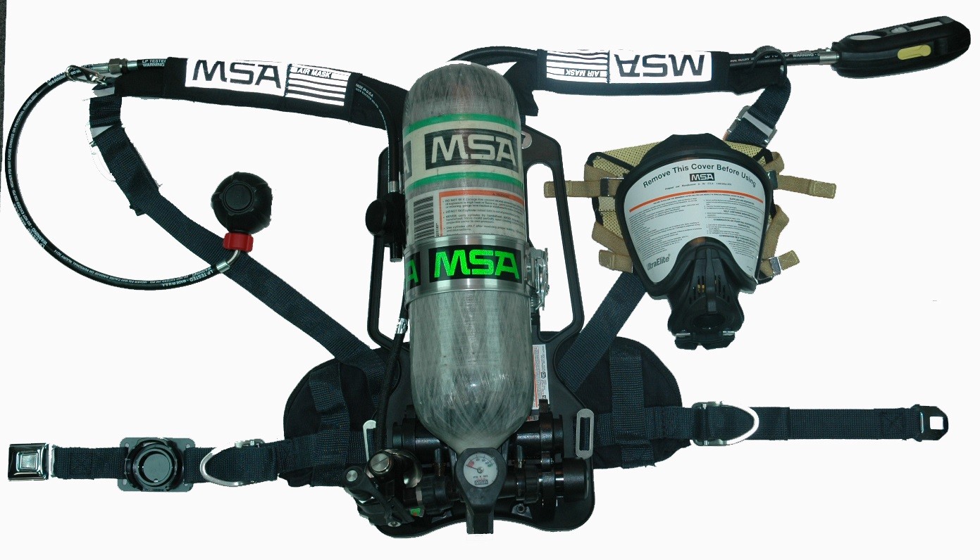 MSA M7 4500 PSI SCBA 2007 NFPA Complete Mask & Cylinder not included
