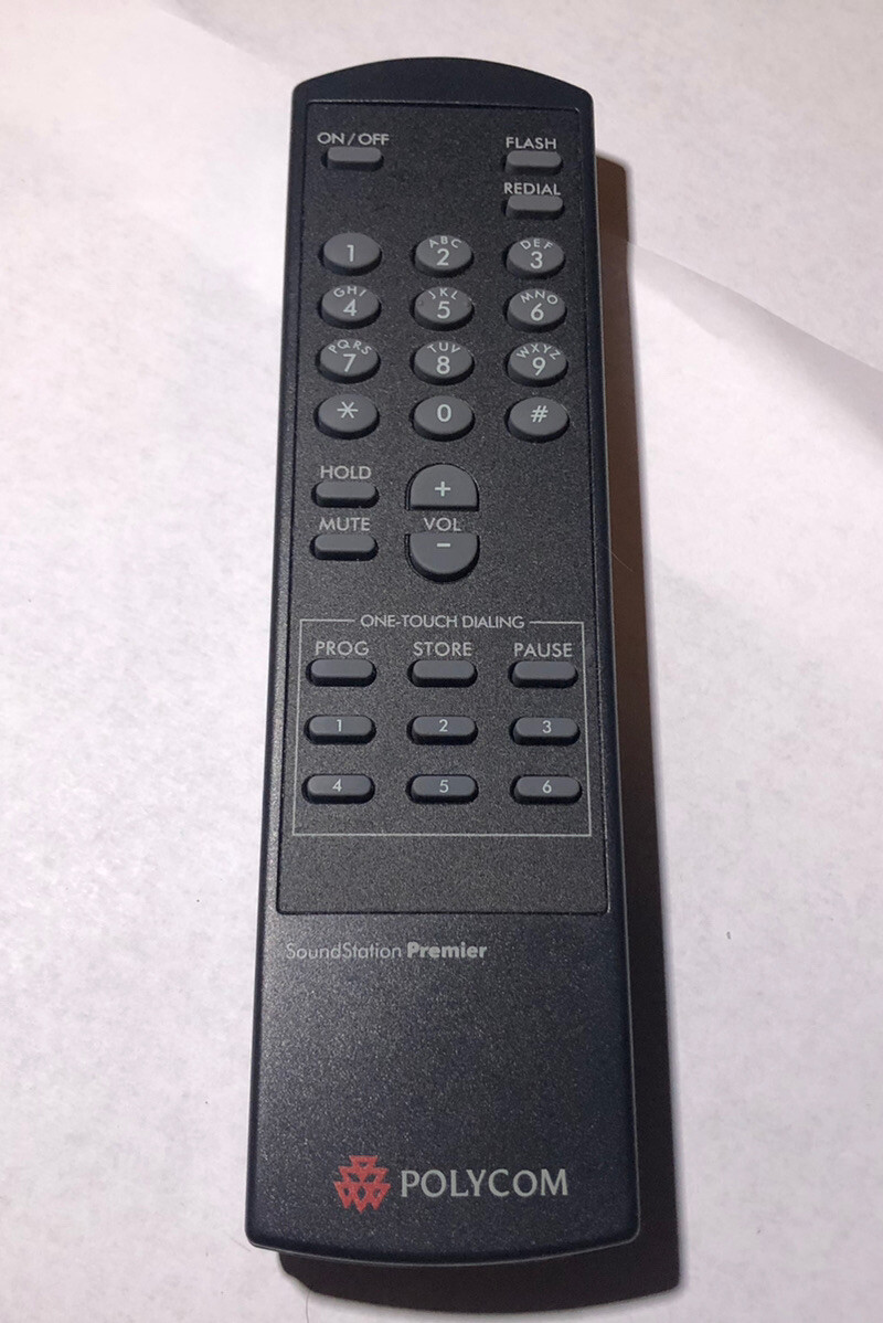Genuine Polycom SoundStation Premier Remote Control TCT0203 - Tested