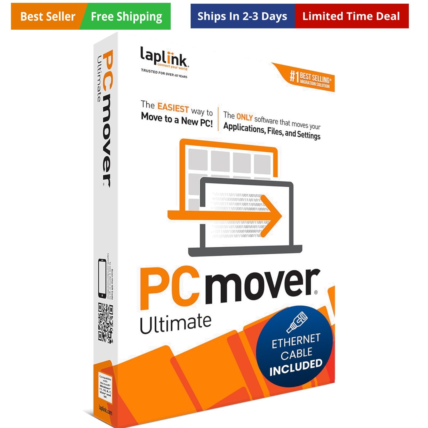 PCmover Ultimate 11 - Migration of your Applications, Files and Settings from...