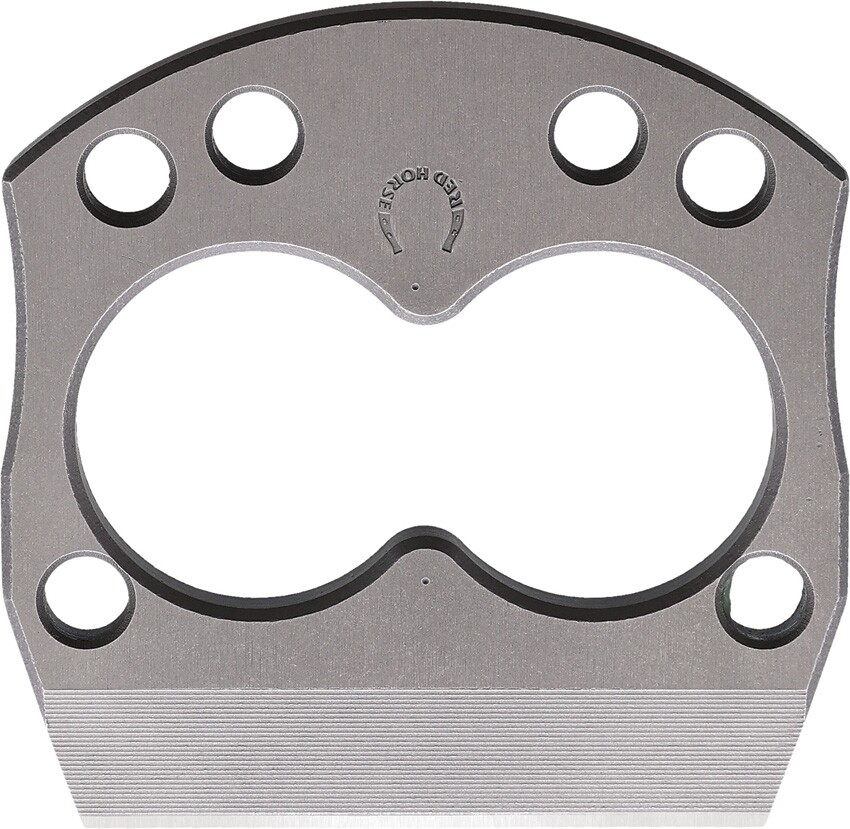 Red Horse Knife Works Puncher's Chance Ice Scraper D2 Steel Dual Finger Rings