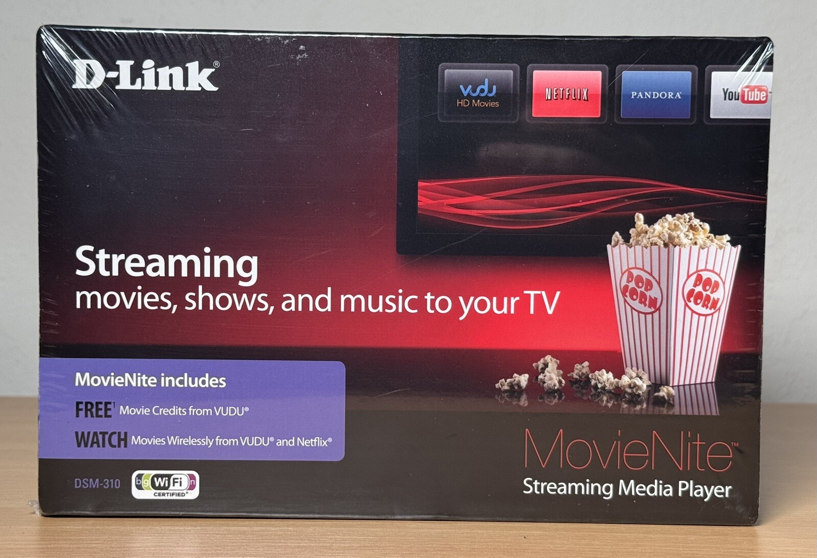 D-link MovieNite DSM-310 Streaming Digital HD Media Player