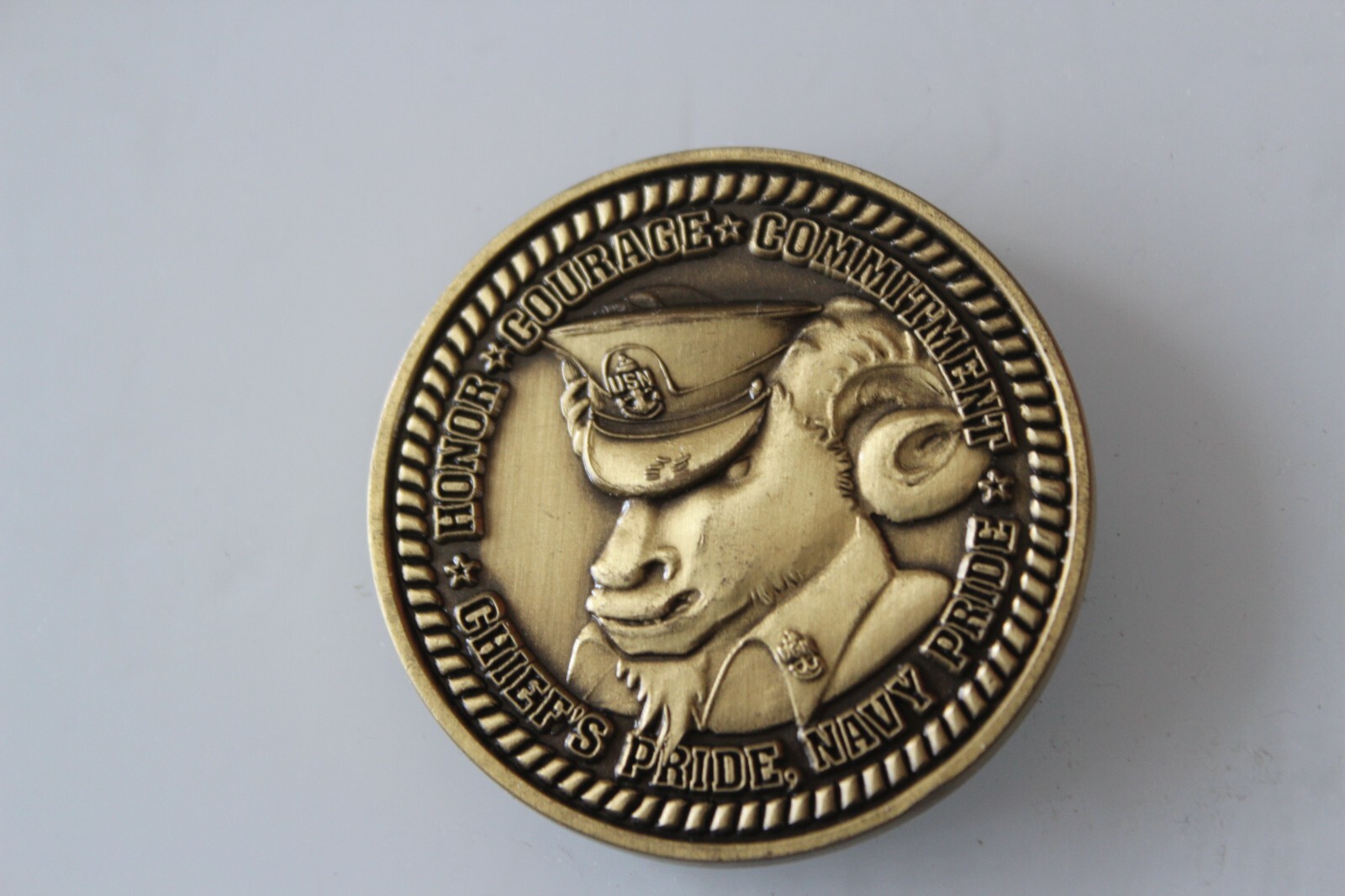Navy Chief CPO Navimfac Pacnorwest Challenge Coin