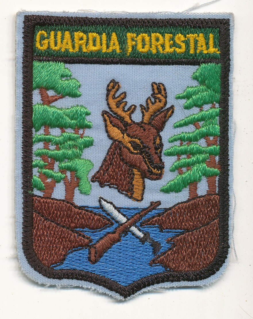 Guardia Forestal patch Panama Defense Forces PDF Panama made