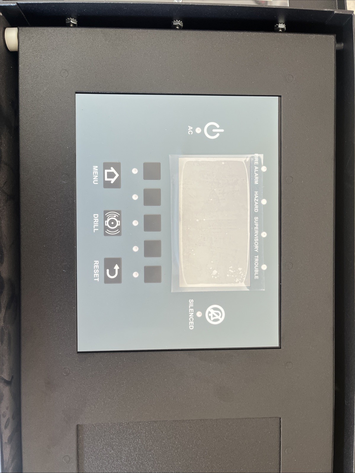 GAMEWELL FCI LCD-SLP SMART LOOP PANEL TOUCHSCREEN ANNUNCIATOR DISPLAY /CABINET