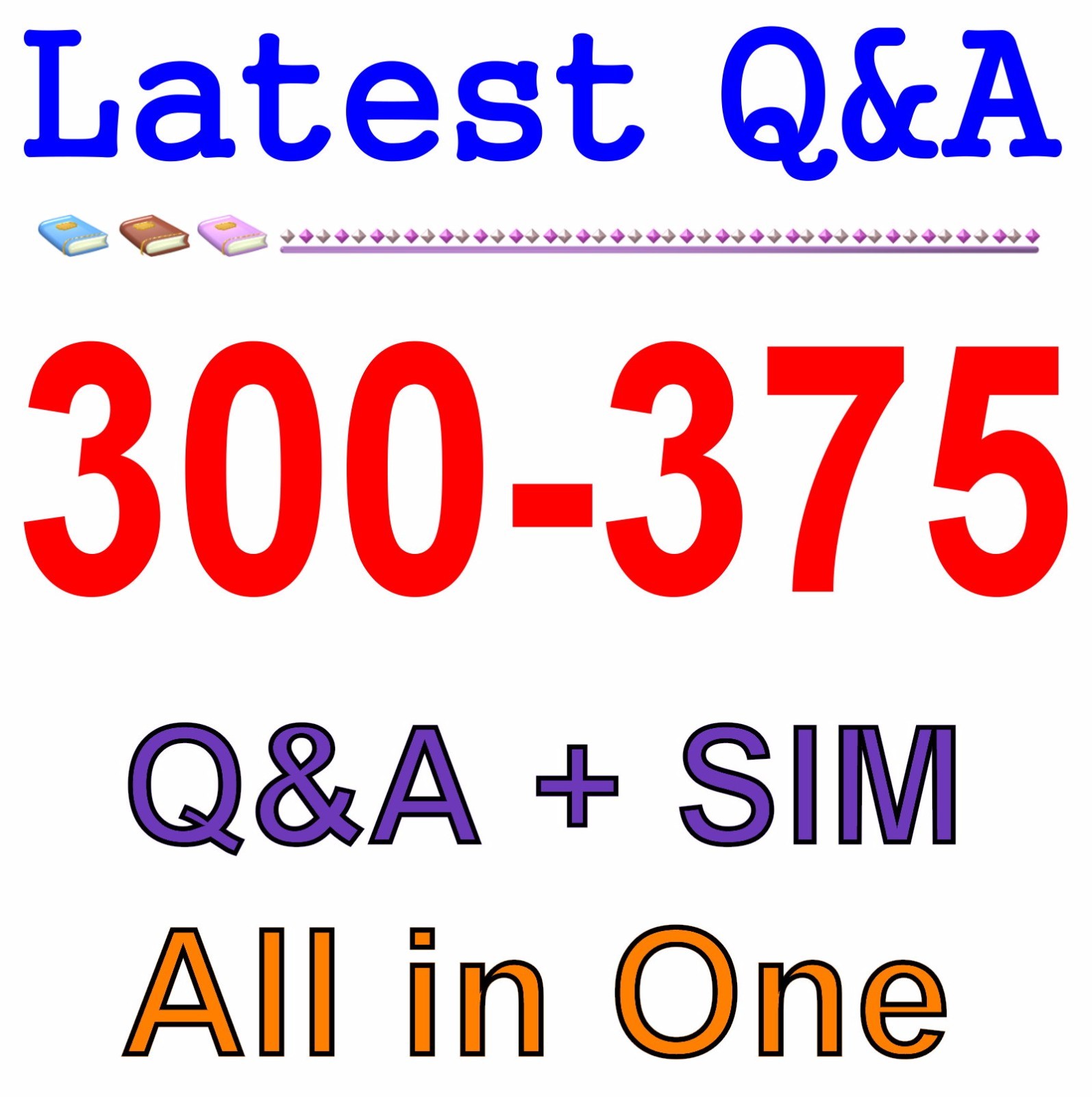 Cisco Best Practice Material For 300-375 Exam Q&A+SIM