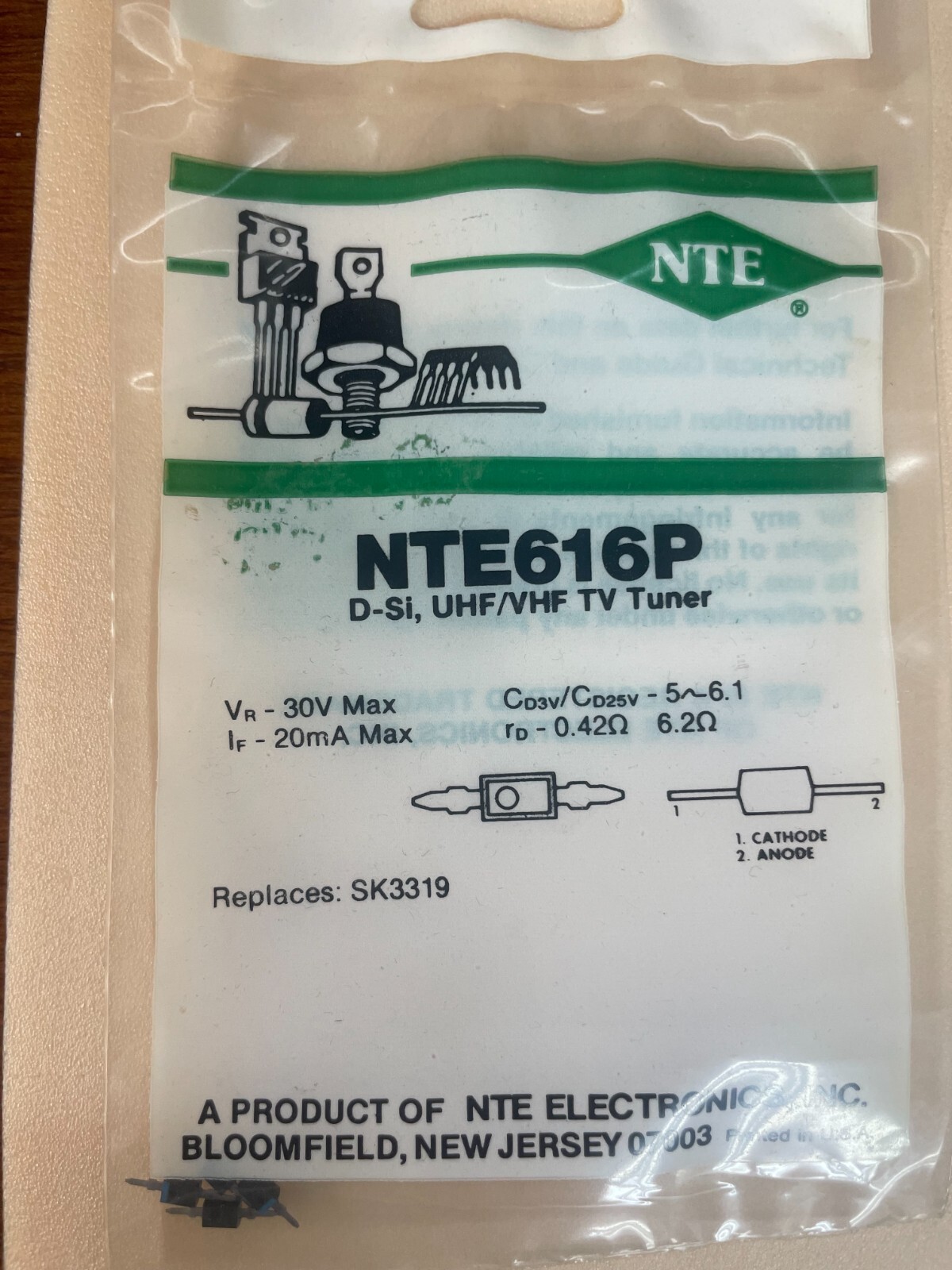 6ea NTE616P  Diodes