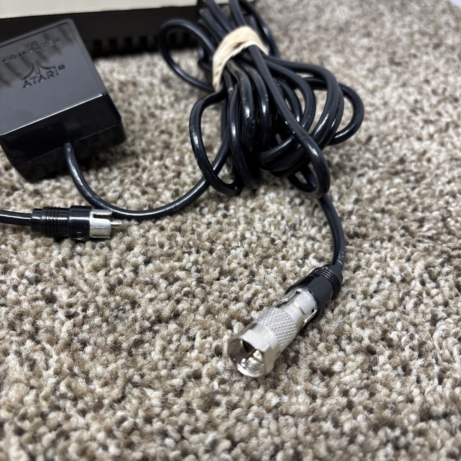 Atari XE 130xe Computer NTSC with Power Supply and RF cable - Tested