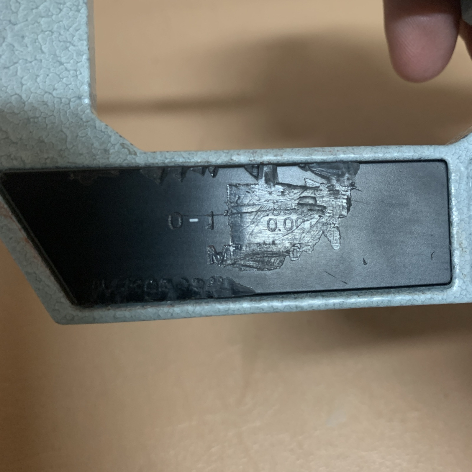Mitutoyo 0-1", 406-711 micrometer and Metric Digital