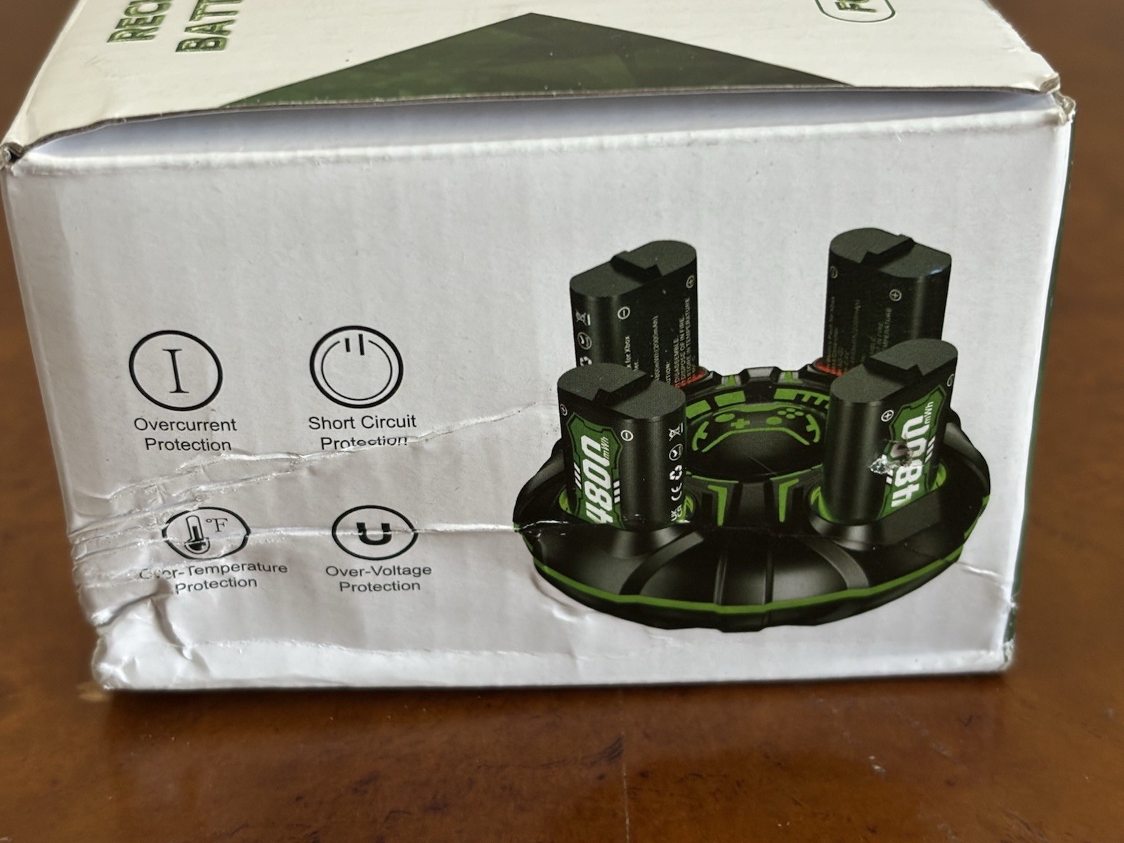 Rechargeable Battery 4800mWh Charging Dock for XBOX Controller