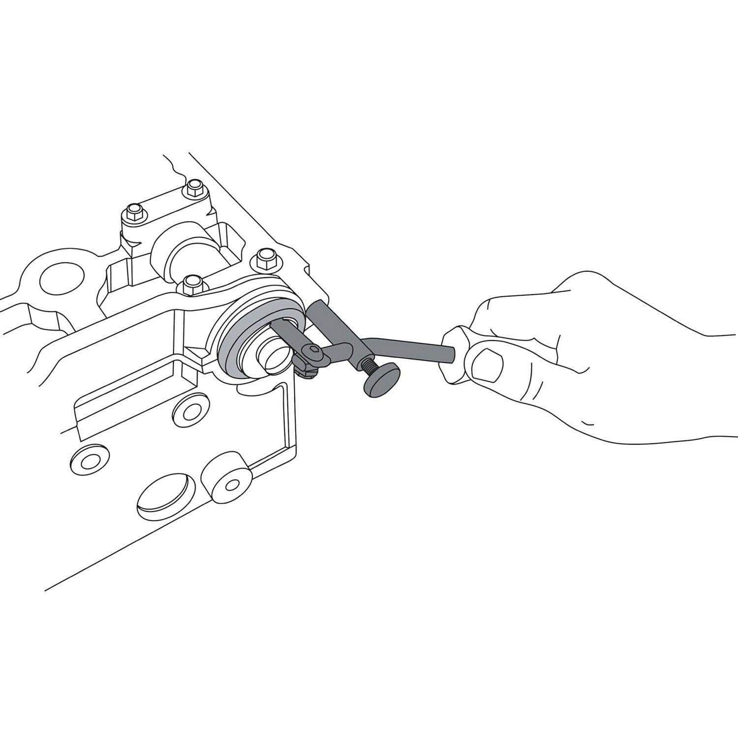 58430 Shaft Type Seal Puller Tool Universal Seal Puller For Auto Motorcycles US