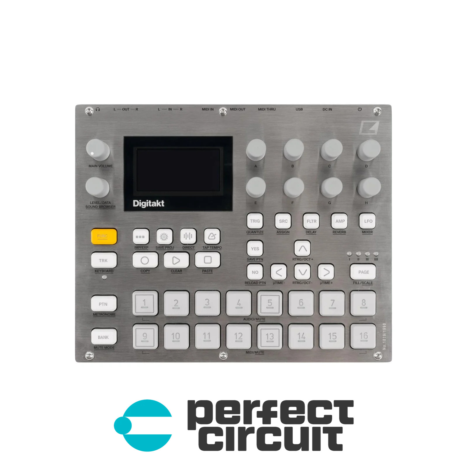 Elektron Digitakt e25 Edition 8-Voice Digital Drum SAMPLER USED PERFECT CIRCUIT