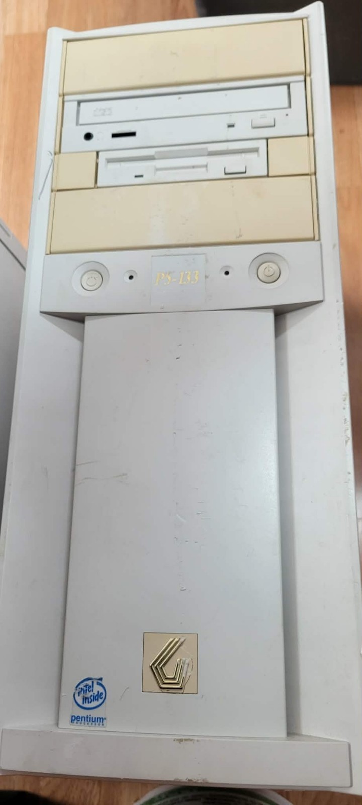 Vintage Gateway P5-166 BATC Tower Intel Pentium 166Mhz 32MB Ram HDD w/ Win NT