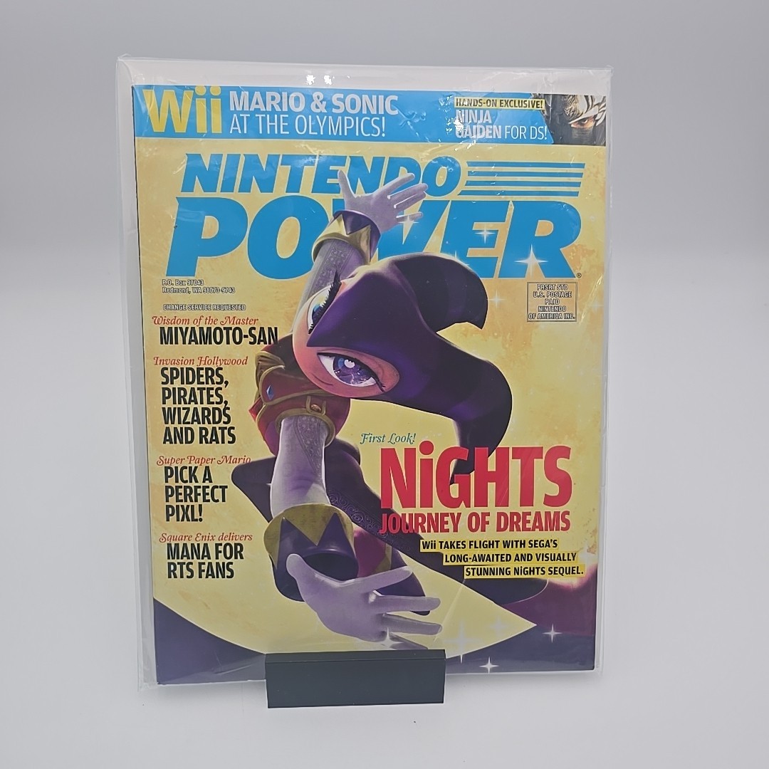 Nintendo Power Magazine Volume 216 June 2007 Nights Journey of Dreams