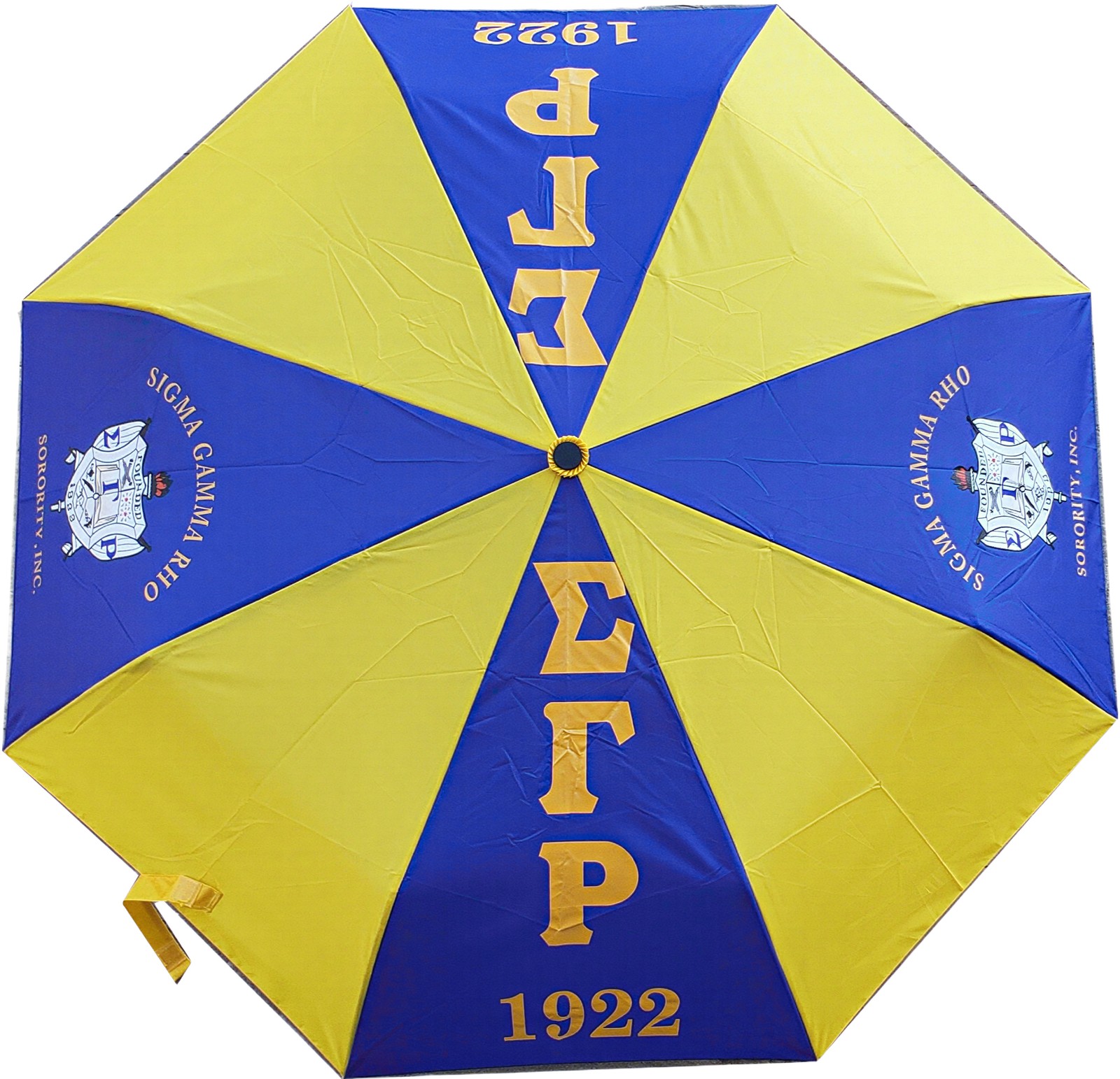 Buffalo Dallas Sigma Gamma/&Gamma; Rho Mini Automatic Umbrella [Blue]