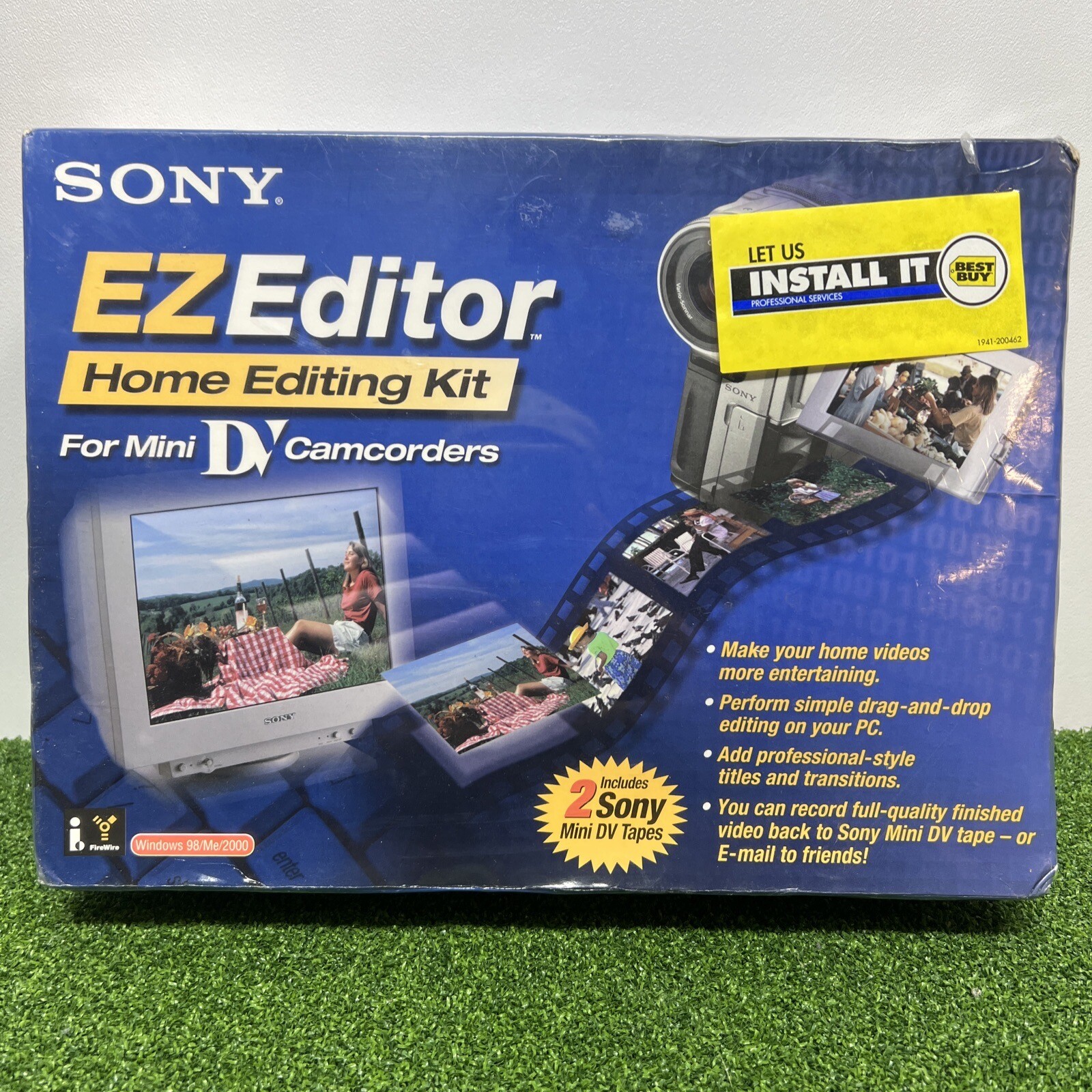Sony EZ EDITOR MiniDV Home Video Editing Kit for PC (Win 98/Higher) EZ EDITOR DV