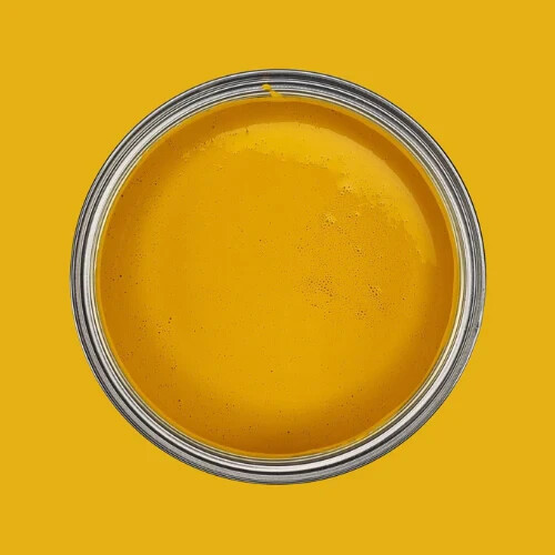 Golden Yellow Paint for Wood, Metal. plastic, concrete 100ml