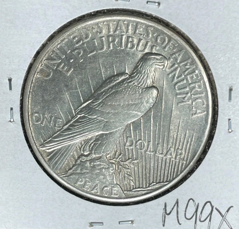 1921 PEACE SILVER DOLLAR ~ CH AU ~NICE COIN~