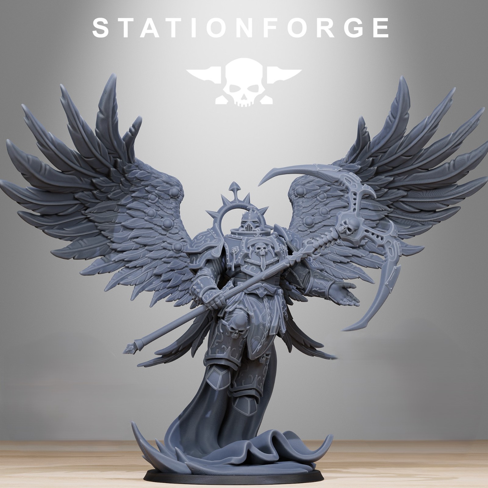Corrupted Archon Angel 1, Chaos Prince, Marine Core, Stationforge